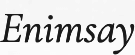 Enimsay